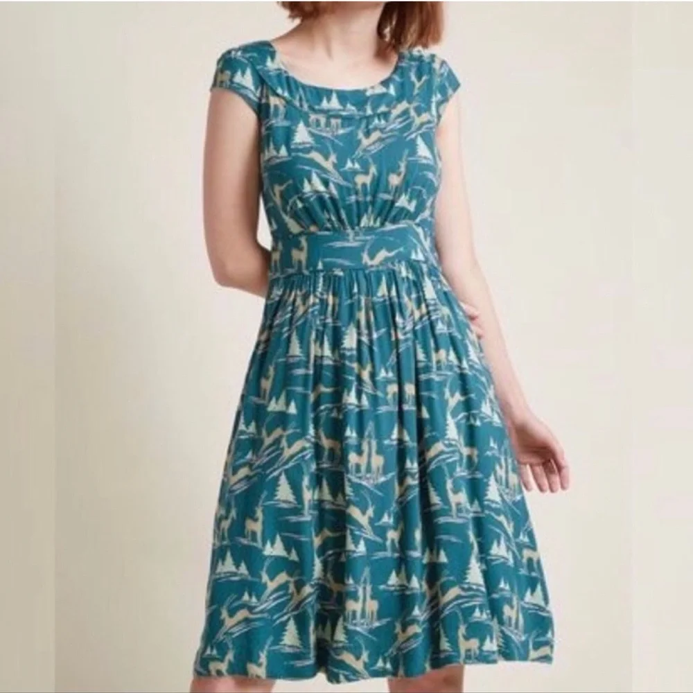 Emily and Fin Rachel Deer Dress - Picture 2 of 14